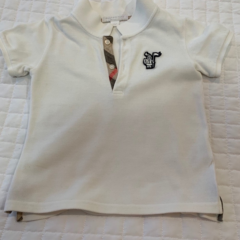 Kids Burberry polo